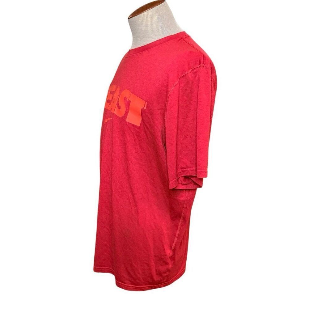 Nike Beast DRI-FIT T-Shirt XL Red Tennis Running Work-Out Swoosh - Picture 7 of 12